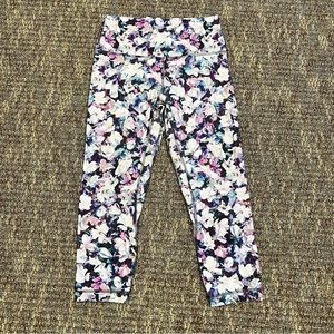Lululemon Womens Align Crop 21" Utopia MultiColor Size 8